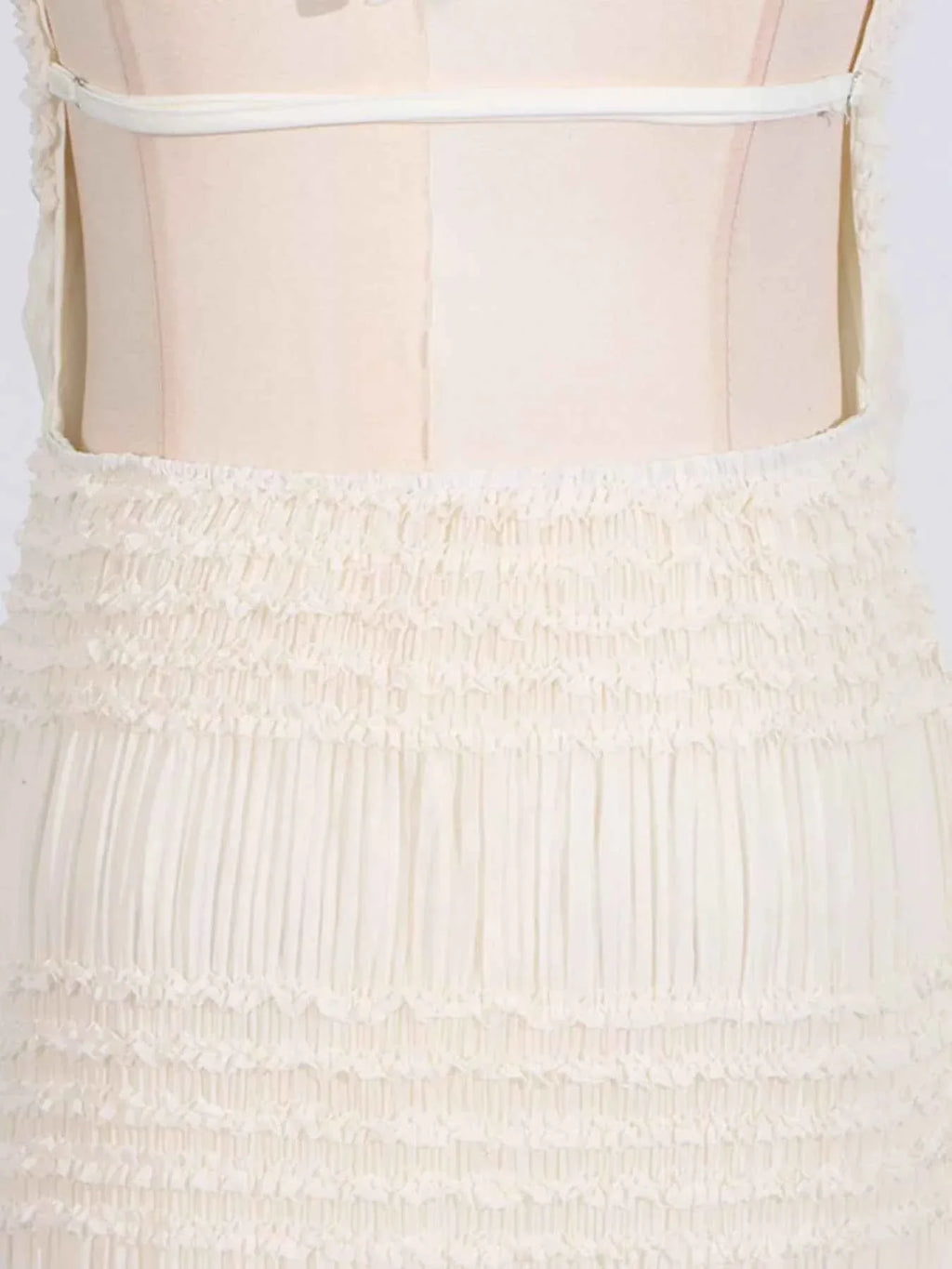 Ruched Halter Neck Maxi Dress